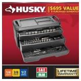 Husky Mechanics Tool Set (270-Piece) Customer Returns See Pictures