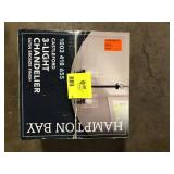Hampton Bay Castleford 3-Light Oil Rubbed Bronze Transitional Classic Chandelier for Dining Areas with No Bulbs Included  Customer Returns See Pictures