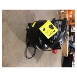 Husky 3 Gal. 120 PSI Portable Electric Oil-Free Light Duty Pancake Air Compressor with Fold Down Handle and 1-Quick Coupler Customer Returns See Pictures