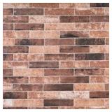 17 Boxes of MSI Capella Red Brick Matte Red Porcelain Brick Look Tile Rectangle 2 in. x 10 in., Floor and Wall (5.15 sq. ft./Case) Customer Returns See Pictures