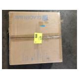 Glacier Bay 19 in. Drop-In Round Vitreous China Bathroom Sink in White Customer Returns See Pictures