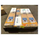 5 Boxes of Lifeproof Shallowford Oak 22 MIL x 8.7 in. W x 48 in. L Click Lock Waterproof Luxury Vinyl Plank Flooring (20.1 sq. ft./Case) Customer Returns See Pictures