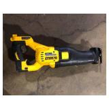 DEWALT FLEXVOLT 60V MAX Cordless Brushless Reciprocating Saw (Tool Only)     Customer Returns See Pictures