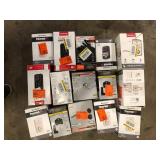 Gaylord of Digital Door Locks and  Door Handles Various Models and Conditions  Customer Returns See Pictures