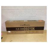 Caphaus Grey Oak Wood Look 6-Cube Storage Organizer