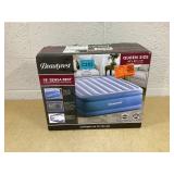 Queen Size Beautyrest Sensa-Rest Air Bed Mattress with Built-in Pump and Edge Support, 18"