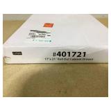 LYNK PROFESSIONAL 17"W x 21"D Pull Out Cabinet Organizer, Slide Out Drawers for Kitchen Cabinets