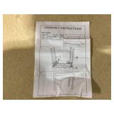 Maida 32" Black Rectangle Wood Console Table