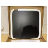 LOT of 11 Glenbrook 24 in. Black or Mahogany Reversible Laminate Square Table Top