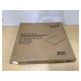 LOT of 11 Glenbrook 24 in. Black or Mahogany Reversible Laminate Square Table Top