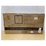 Naomi Home Debbie 7-Drawer Chest - Versatile Storage Cabinet with Drawers, Craft Storage Solution, and Office File Cabinet on Wheels for Home and Office - Black