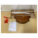 Butler Chester Olive ASH BURL Console Table