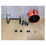 Commercial Electric 10 in. 3-Speed High Velocity Turbo Fan