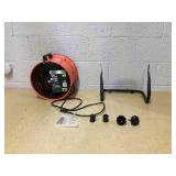 Commercial Electric 10 in. 3-Speed High Velocity Turbo Fan