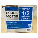 Part # 2204  ½ HP 2 Speed Motor