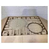 21 in. 1.1 cu. ft. 1000-Watt Countertop Microwave Oven in Fingerprint Resistant Stainless Steel and Bar handle