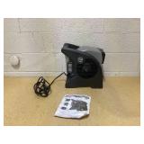 Pivoting 11.2 in. 3 Speed High Velocity Blower Fan for Home, Job Site in Gray