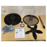 Lasko Cyclone 18 3-Speed Oscillating Free Standing Electric Pedestal Fan