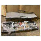 SunVilla Commercial Sling Wave Chaise Lounge with Adjustable Armrests, 2-pack