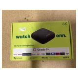 onn 4K Pro Streaming Device, Google TV - Ultra-fast Streaming, Stunning 4K UHD, 32GB Storage