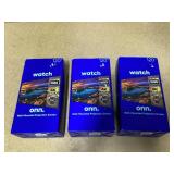 LOT of 3 onn. 120" Portable Indoor/Outdoor 16:9 Projection Screen with Stand