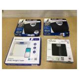 LOT of 4 Miscellaneous Digital Scales