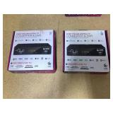 LOT of 3 Digital Converter and DVR and 1 DVD Writer