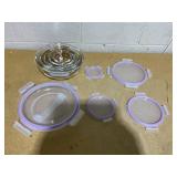Sedona Kitchen 10-Piece Nesting Glass Bowl Set