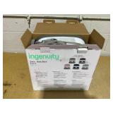 Ingenuity Baby Base 2-in-1 Convertible Feeding High Chair with Self Storing Tray, Grey