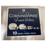 Corningware French White 10-Piece Round Bakeware Set