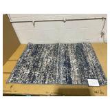 Charter Club Gossamer Accent Rug, 31.5" X 42" Blue and White