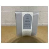 800 Thread Count 4pc Hotel Collection Sheet Set Single Queen Baratta Light Gray - Threshold