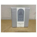 800 Thread Count 4pc Hotel Collection Sheet Set Single Queen Baratta Light Gray - Threshold
