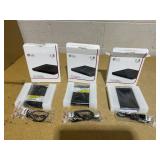LOT OF 3 Ultra Slim Portable DVD Writer