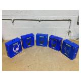 LOT OF 5 Onn Wireless On-Ear Headphones