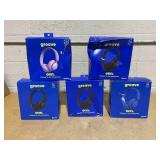 LOT OF 5 Onn Wireless On-Ear Headphones