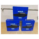 LOT OF 3 Onn. DVD Player with HDMI cable