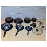 11PCS T-Fal Pots and Pans