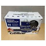 8PCS The Cellar Nonstick Aluminum Cookware Set