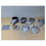 8PCS The Cellar Nonstick Aluminum Cookware Set