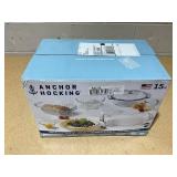 15PCS Anchor Hocking Oven Basics Bakeware Set