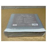 4PCS Twin Size Kaycie Gray Sheet Set