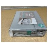 4PCS Twin Size Kaycie Gray Sheet Set