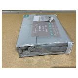 4PCS Twin Size Kaycie Gray Sheet Set