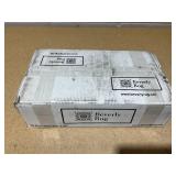 15PCS Solid Gray Non-Slip Rubber Back Stair Tread Cover