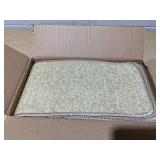 15PCS Solid Gray Non-Slip Rubber Back Stair Tread Cover