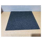 16PCS Inspirations - Hobnail Ice - Black Residential Peel and Stick Carpet Tile Square