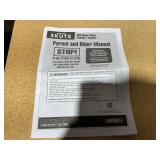 Hyper Skute Folding Electric Scooter 36 Volt Lithium Battery Powered Scooter - Black/Red: Aluminum Frame, 15 MPH, 220 lbs Capacity