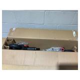 Hyper Skute Folding Electric Scooter 36 Volt Lithium Battery Powered Scooter - Black/Red: Aluminum Frame, 15 MPH, 220 lbs Capacity