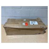 14PCS Plush Cream Gray Bullnose Indoor Stair Tread Cover Tape Free Non-slip Carpet